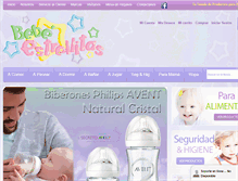 Tablet Screenshot of bebeestrellitas.com